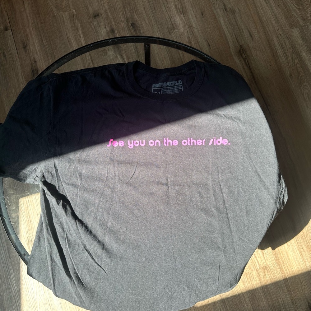 Travis Scott Astro World Utopia Black Tee